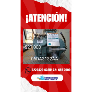 compresor semihermetico 220/3/60hz modelo 06da3132